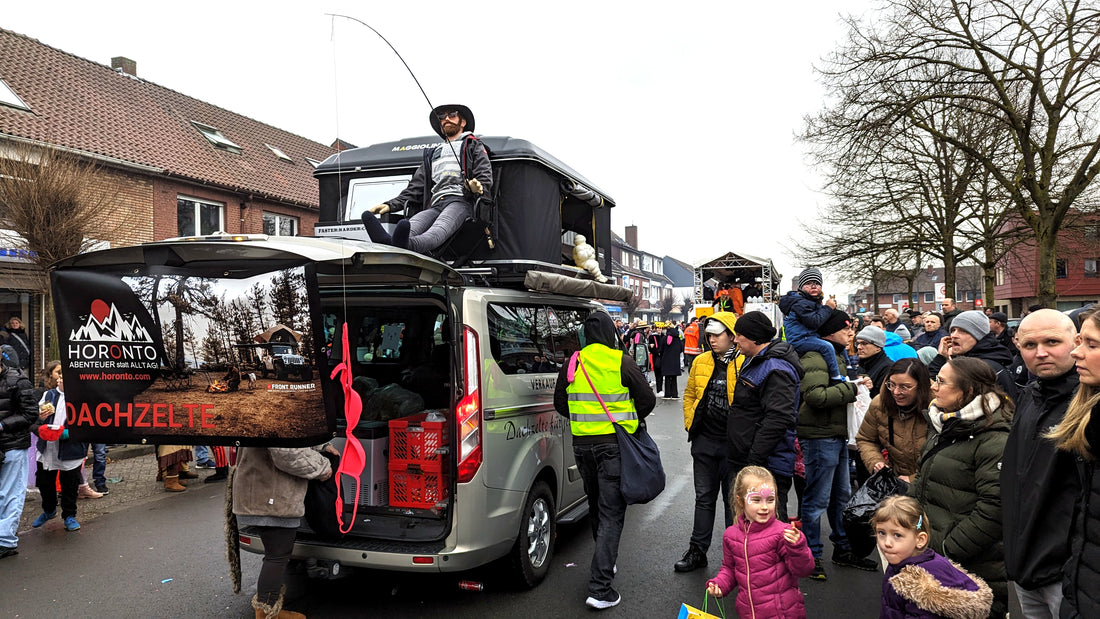 Karneval mit Bulli und Dachzelt: Ein unvergessliches Erlebnis in Nordhorn Blanke