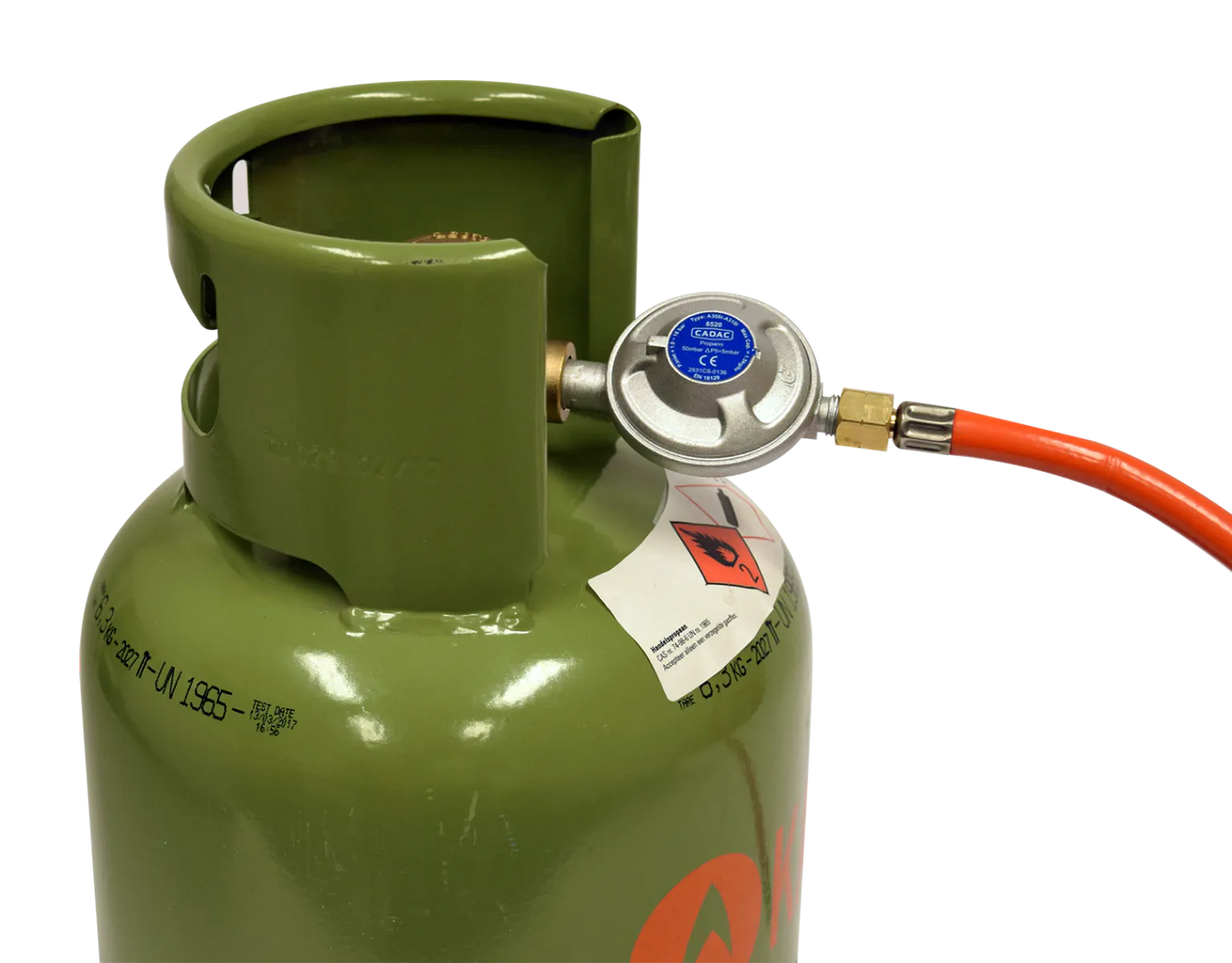 UNIVERSALREGLER 50MBAR Cadac für 2 Cook 3 Gasflasche