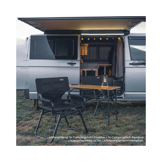 Set Campingstuhl und -tisch VICKYWOOD Premium 2.0