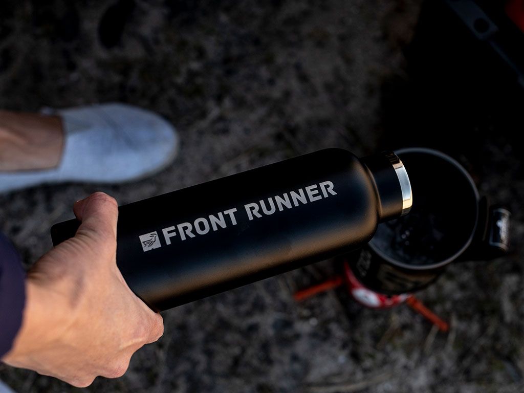 TRINKFLASCHE “ADVENTURETEMP”/SCHWARZ – VON FRONT RUNNER