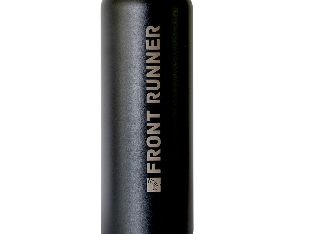 TRINKFLASCHE “ADVENTURETEMP”/SCHWARZ – VON FRONT RUNNER