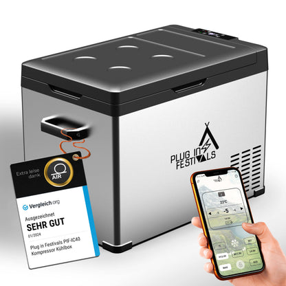 IceCube Plug-in Festivals Kompressorkühlbox mit App-Steuerung NEUE VERSION