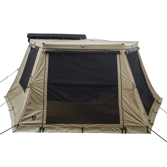 Zeltraum zu Seitenmarkise 270° Light Leaf 2m sand Vickywood