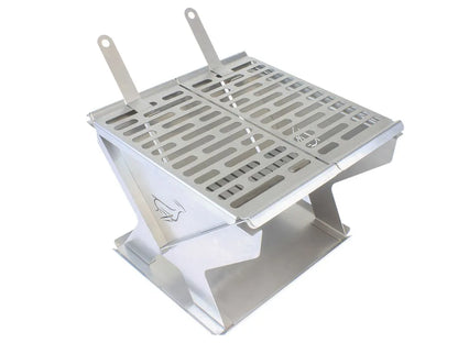 Box Braai / BBQ Grill & Wolf Pack Pro Kit von Front Runner